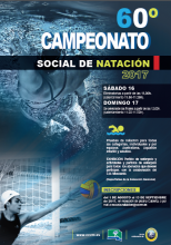 Cartel 60º Campeonato social de natación