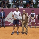 Pedro Cachín, ganador del Open Comunidad de Madrid, en la entrega de premios. Foto: Miguel Ros / CCVM