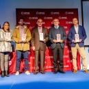El Gerente del Club, Juan Carlos Vera Pró (tercero por la derecha), en la entrega de premios. Foto: FTM