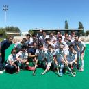 Plantilla y cuerpo técnico celebran la clasificación para la Final Four
