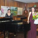 Aplauso final en la clausura del Concurso-Exposición de Artes Plásticas