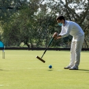 Croquet en el Club de Campo Villa de Madrid. Foto: Miguel Ros