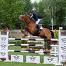 Salto durante el CSI 2* Memorial Alfonso Arango. Foto: Miguel Ros