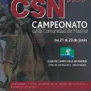 Cartel del CSN 4 Campeonato de la Comunidad de Madrid.