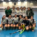Campeonas de la Liga 1ª femenina de Madrid de hockey sala.