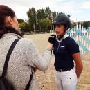 Carmen García-Torres atiende a Telemadrid