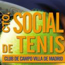 Cartel del Campeonato Social de Tenis 2019