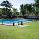 Piscina de verano del Club de Campo Villa de Madrid.