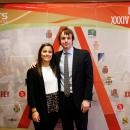 Rocío Gutiérrez y Bosco Pérez-Pla tras la celebración del sorteo