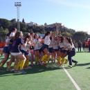 Celebración del título de la Copa de España Juvenil