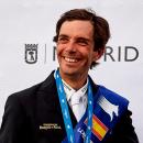 Eduardo Álvarez Aznar en el podio del Gran Premio del CSI Madrid 5*-Longines Global Champions Tour de 2018