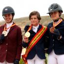 Emilio García-Torres con la medalla de oro. Foto: Ecuestre
