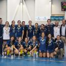 Plantilla y cuerpo técnico del Club de Campo tras conquistar el Campeonato de España de Hockey Sala 2017