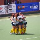 Las jugadoras del Club de Campo celebran el pase a la final. Foto: Ignacio Monsalve