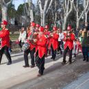 Comienzo del pasacalles con la Charanga El Ramillete. Foto: Miguel Ros