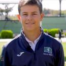 Javier Calles, golfista del Club.