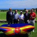 El abonado Joaquín Romero, campeón de España de 3ª categoría de golf.