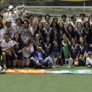 Jugadores, cuerpos técnicos y familiares celebran los títulos. Foto: Ignacio Monsalve
