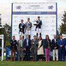 Podio del Gran Premio