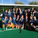 Las jugadoras del Club de Campo celebran la victoria frente al Polo a domicilio