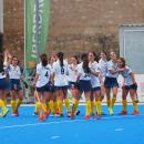 Las jugadoras del Club de Campo celebran la victoria. Foto: Ignacio Monsalve
