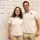 Los jugadores del Club de Campo Mari Ruiz y Álvaro Iglesias. Foto: Rafa Aparicio