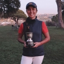 María Herráez, campeona individual CCVM. Foto: FedGolfMadrid