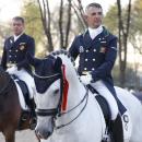 Miguel Ralao Duarte con Xenofonte D'Atela en la ceremonia de entrega de trofeos. Foto: Ángel Yuste