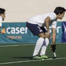 Nacho Rodríguez y Gonzalo Lasso preparados para un penalti córner. Foto: Ignacio Monsalve