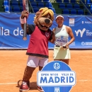La tenista japonesa Moyuka Uchijima, campeona del III Open Villa de Madrid. Fotos: Miguel Ángel Ros / CCVM