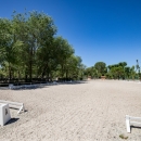 Pista de doma, en el Club de Campo Villa de Madrid. Foto: Miguel Ángel Ros / CCVM
