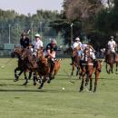Imagen de la final del Abierto de Madrid Copa Volvo de polo disputada en el Club de Campo. Foto Miguel Ros