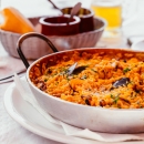 Menú en el Club de Campo Villa de Madrid. 