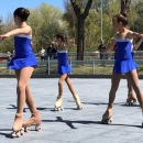Patinaje en el Club de Campo Villa de Madrid.