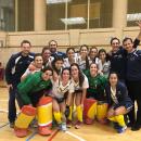 Plantilla y cuerpo técnico del Club campeón de España absoluto 2018