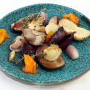 Boletus con huevo