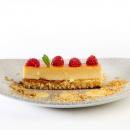 Flan de queso y chocolate