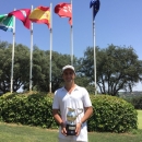 El jugador de golf Santiago Vega de Seoane. Foto: FGM