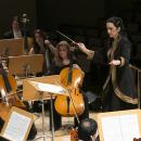 Silvia Sanz dirige la Orquesta Metropolitana de Madrid