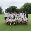 El Club celebra su tercer título consecutivo en el VI Naciones de de hockey de veteranos.