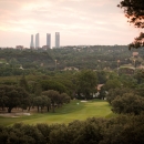 Campo de golf del Club de Campo Villa de Madrid. 