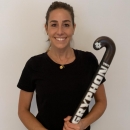 La jugadora de hockey del Club María López.