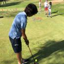Clase golf en el Club de Campo.