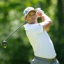 El golfista Sergio García, campeón del Open de España en 2002.